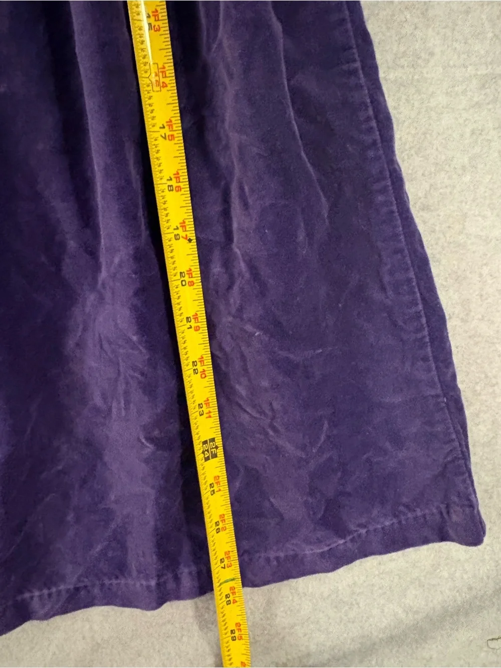 Vintage 1999 Gymboree Girls Purple Velvet Dress Size 6/7 Holiday 90s